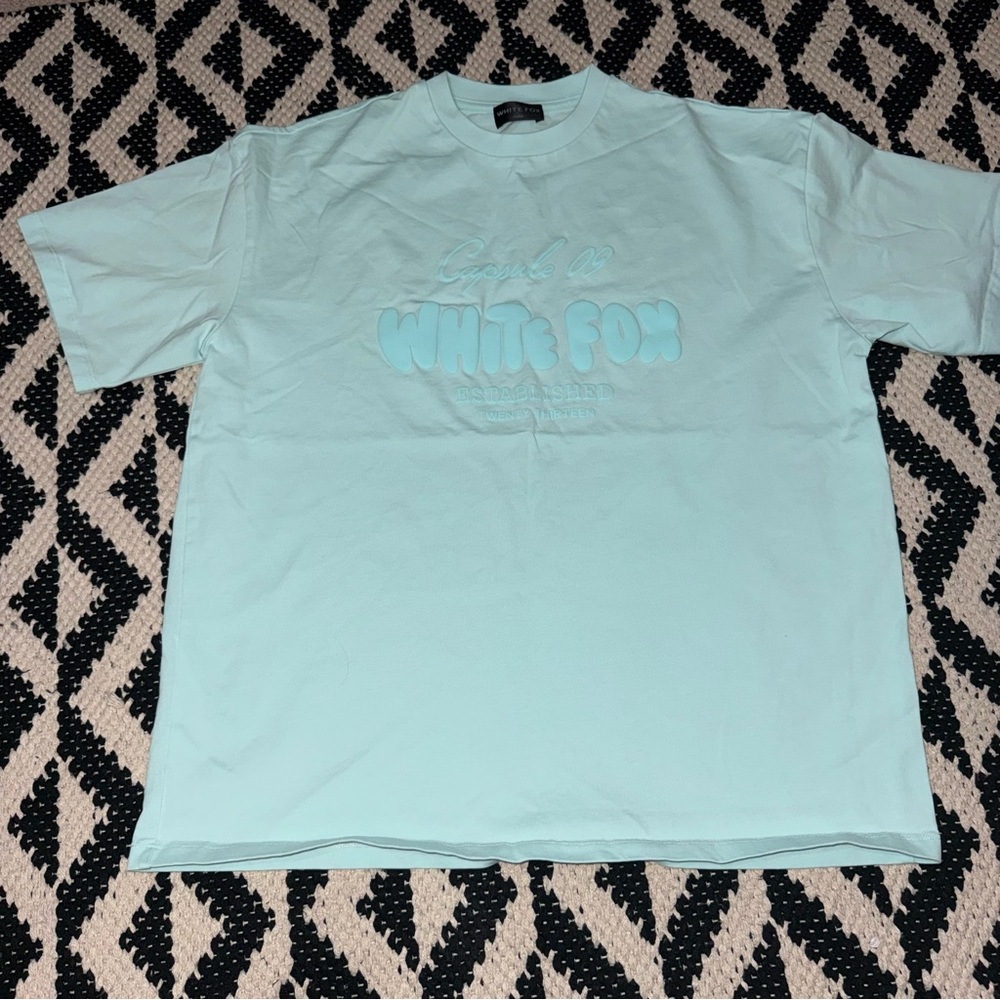 White Fox Mint Graphic Tee